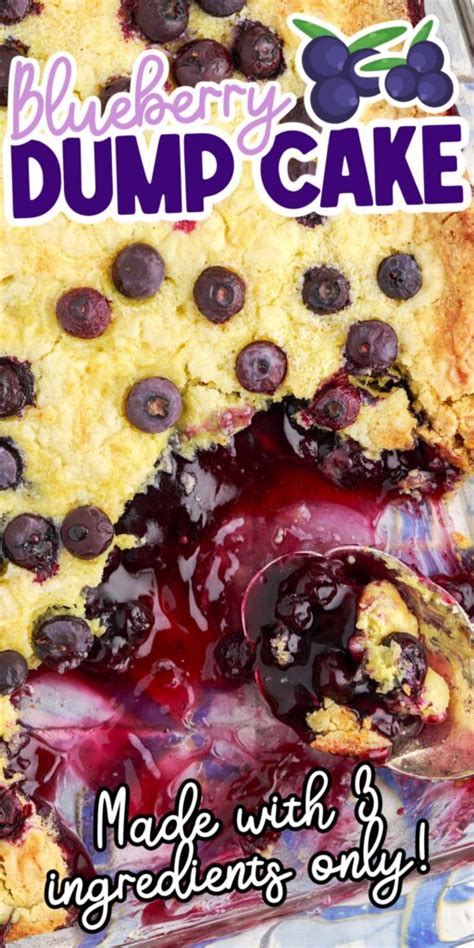 Blueberry Dump Cake Girl Inspired