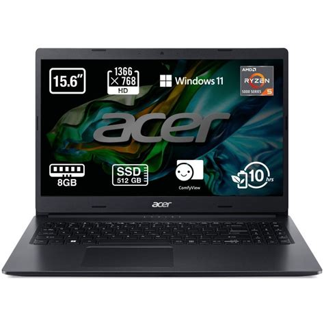 Acer Aspire 3 A315 43 R4vc Amd Ryzen 5 5500u8gb512gb Ssd156