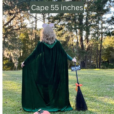 Hocus Pocus Cape Hocus Pocus Cloak Hocus Pocus Costume Etsy Uk