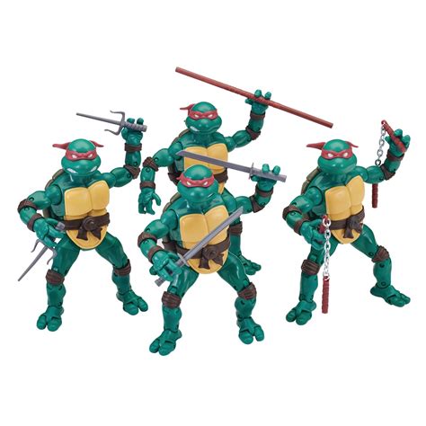 Playmates Teenage Mutant Ninja Turtles Ninja Elite Set Of 4 PX Previews