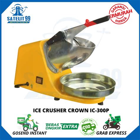 Jual Mesin Penghancur Penghalus Es Batu Ice Crusher Crown Ic P