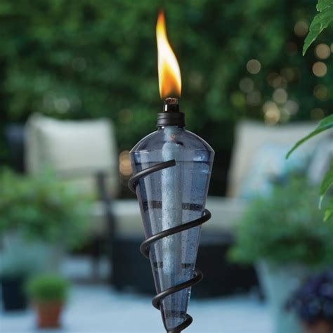 Glass Tiki Torch Replacement Canister Glass Designs