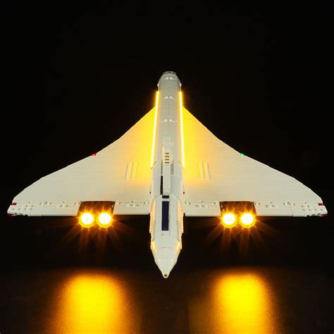 Light Kit For Lego Concorde 10318 Briksmax Lightailing