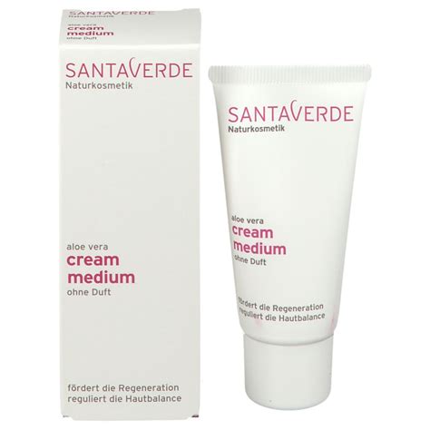 Santaverde Aloe Vera Creme Medium Ohne Duft Ml Shop Apotheke At