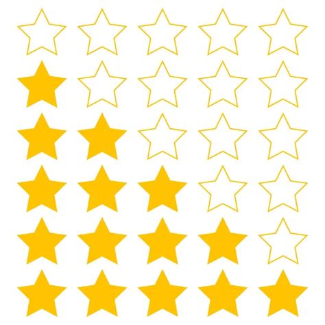 Rating Stars Stock Vector Image By Marincas Andrei