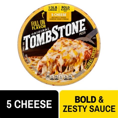 Tombstone® Five Cheese Original Crust Frozen Pizza, 19.3 oz - Pick ‘n Save