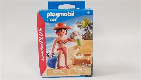 Playmobil Vacanciere Avec Transat Playmobil Special Plus Boite