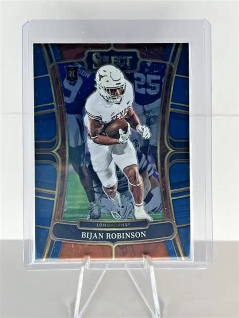 Bijan Robinson Panini Select Draft Picks Rc Longhorns Falcons