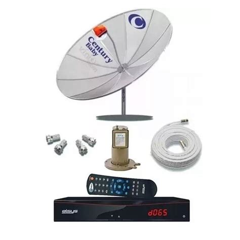 Kit Antena Parab Lica Y Decodificador Pirata