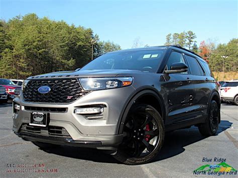 2021 Ford Explorer ST 4WD In Carbonized Gray Metallic A27034 All