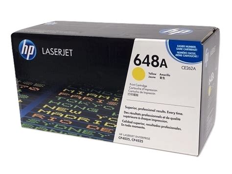 Hp Ce262a 648a Yellow Toner Cartridge Gm Supplies