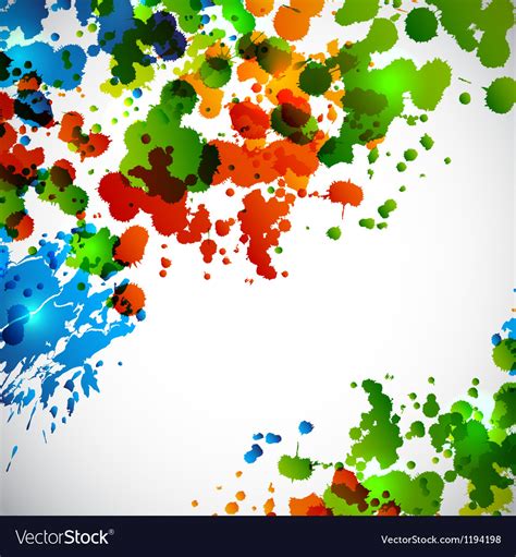 Splash background Royalty Free Vector Image - VectorStock