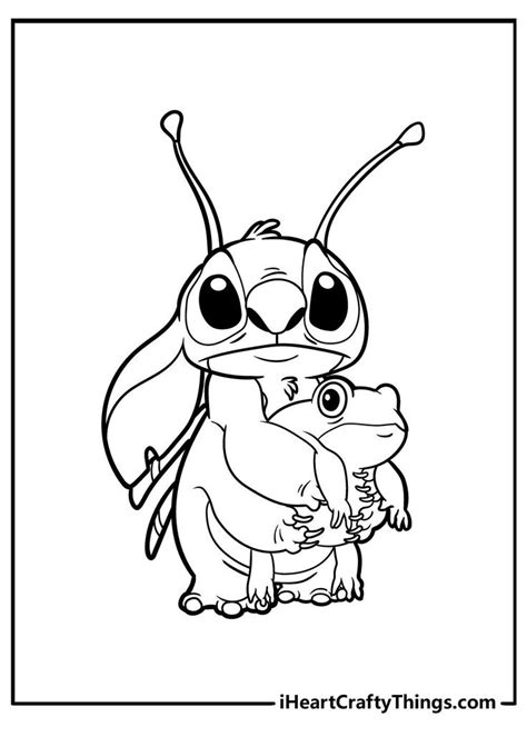 Pin By Spookypants On Color In 2024 Stitch Coloring Pages Coloring