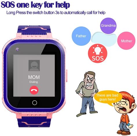 4G Kids Smart Watch Phone Smartwatch w GPS Waterproof WiFi SOS for Boy Girl Gift | eBay