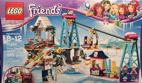 LEGO 41324 Snow Resort Ski Lift | Lego friends, Lego friends sets, Snow ...