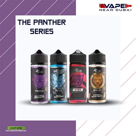 Dr Vapes Pink Panther Series 120ml E Liquid Vape Dubai Vape Near Dubai