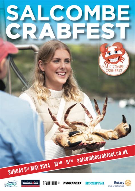 Download Your Free 2024 Crabfest Programme Salcombe Crabfest Sunday