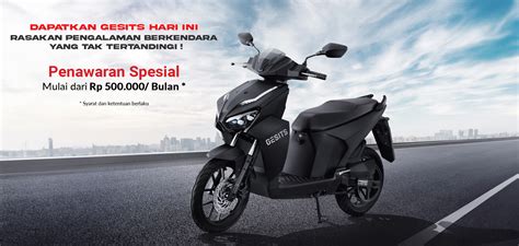 Motor Listrik Gesits Motor Nusantara