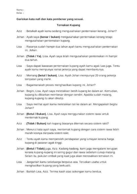 DOCX Lembaran Kerja DOKUMEN TIPS