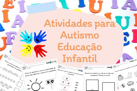 Atividades Para Trabalhar Com Autismo Na Educação Infantil