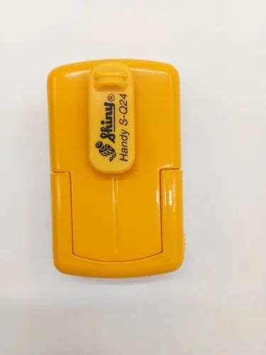 Shiny S Q24 Self Inking Customize Handy Stamp At Rs 361 Self Ink