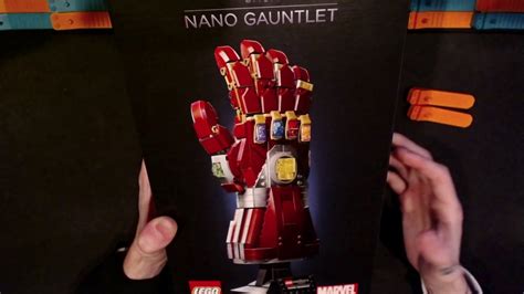 LEGO Marvel Nano Gauntlet 76223 Build And Review Looks Fantastic Next