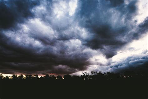 Imagen De Cielo Nubes Nublado Tormenta Noche Noche Oscura Foto