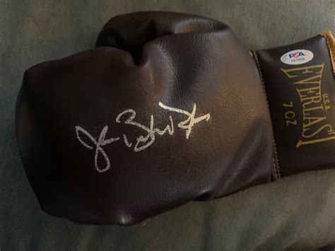 James Buster Douglas Signed Autographed Everlast Boxing Glove W Psa Coa The Man That Knocked