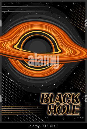 Supermassive Black Hole Vector Graphic Stock Vector Image Art Alamy