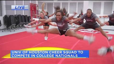 University Of Houston Cheer Squad To Compete In College Nationals