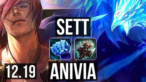 Sett Vs Anivia Mid 6 0 5 1 7m Mastery 1000 Games Dominating