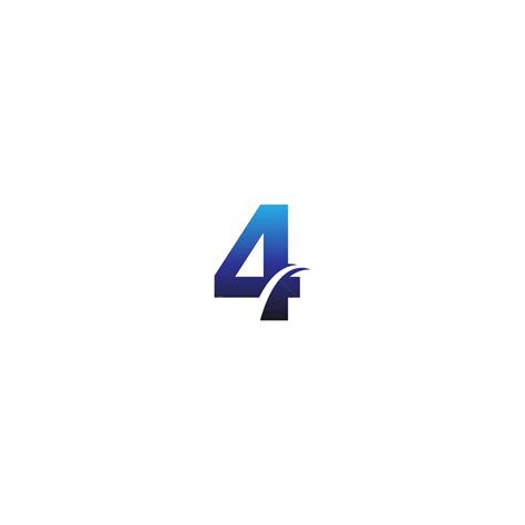 number  logo design business template icon luxury abstract identity
