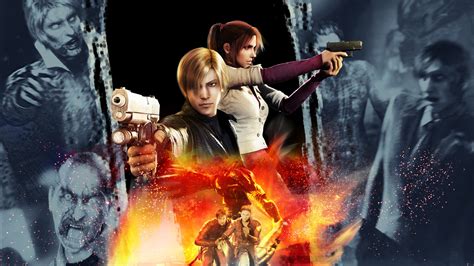 Resident Evil Degeneration Leon And Claire