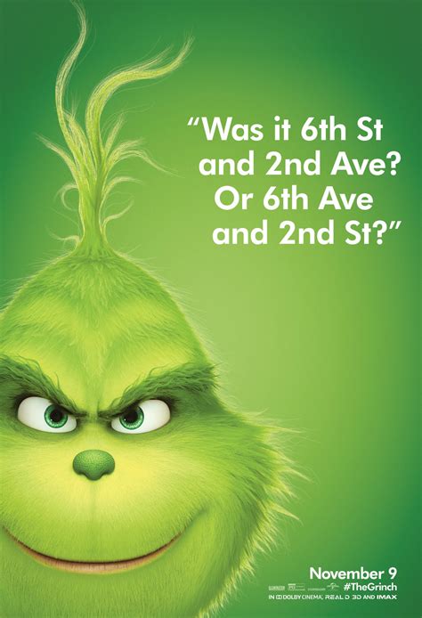 Dr. Seuss' The Grinch (2018) Poster - How The Grinch Stole Christmas ...