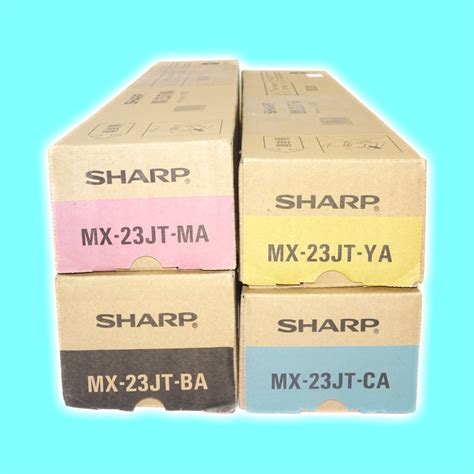 4色セット SHARP シャープ 純正トナー MX 23JT BA CA MA YA MX 3112FN用 純正 保証あり お買い得