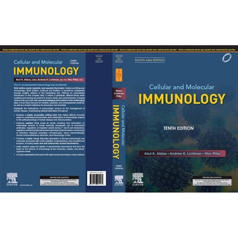 Cellular And Molecular Immunology St South Asia Edition By Abul