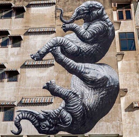 StreetArtNews On Instagram Something New From ROA In Bangkok