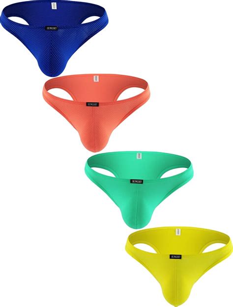 Ikingsky Brazilian Back Briefs Half Back Bikini Underwear Sexy Low