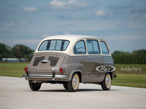 1958 Fiat 600 Multipla The Elkhart Collection RM Sotheby S