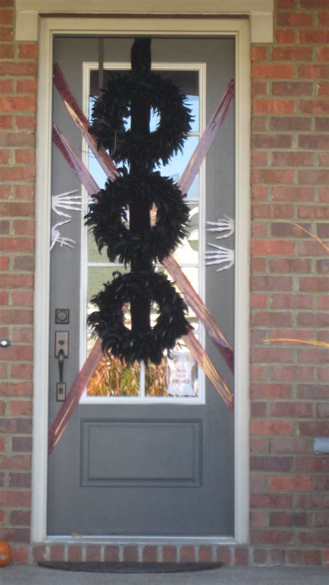 Pin On Halloween And Fall Doors