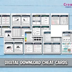 Dslr Cheat Sheet Cards Printable Diy Photography Basics Instant