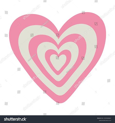 Doodle Clipart Cute Heart Decoration Stock Vector (Royalty Free ...