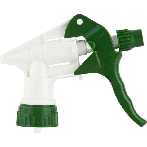 White Green Heavy Duty Trigger Sprayer 9 1 4 Dip Tube 28mm 28 400