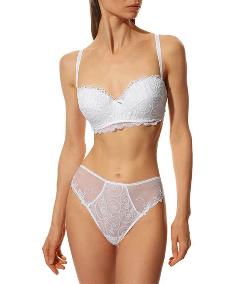 Slip Fantaisie Crystal Poésie blanc Lise Charmel ACH0234 BL