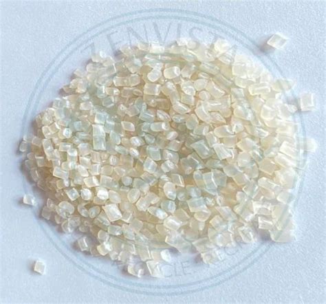 White Natural Reprocessed Polypropylene RPP Granules Mfi 8 Grade