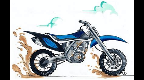 Dirt Bike Drawing at GetDrawings | Free download