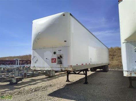 1991 Fruehauf Ta 43 Dry Van Trailer Michener Allen Auctioneering Ltd