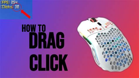 How To Drag Click On Any Mouse High Cps Youtube