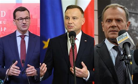 Duda I Morawiecki Na Czele Sonda U Tusk Zdystansowany