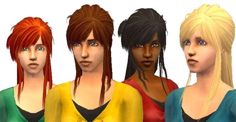 Mod The Sims Maxis Match Recolours Of Xm Hair 81 Request Sims 2 Hair Maxis Match Hair